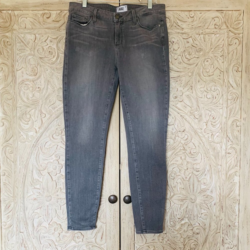 Paige Verdugo Ultra Skinny Grey Jeans 32